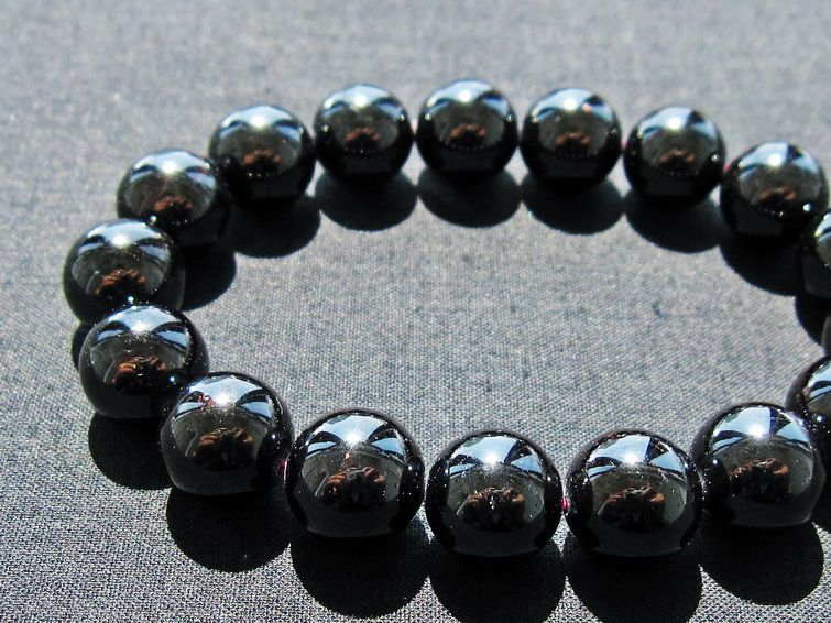 ガーネット ブレスレット 12mm 一点物 メール便可 [M便 1/10] 111-41443