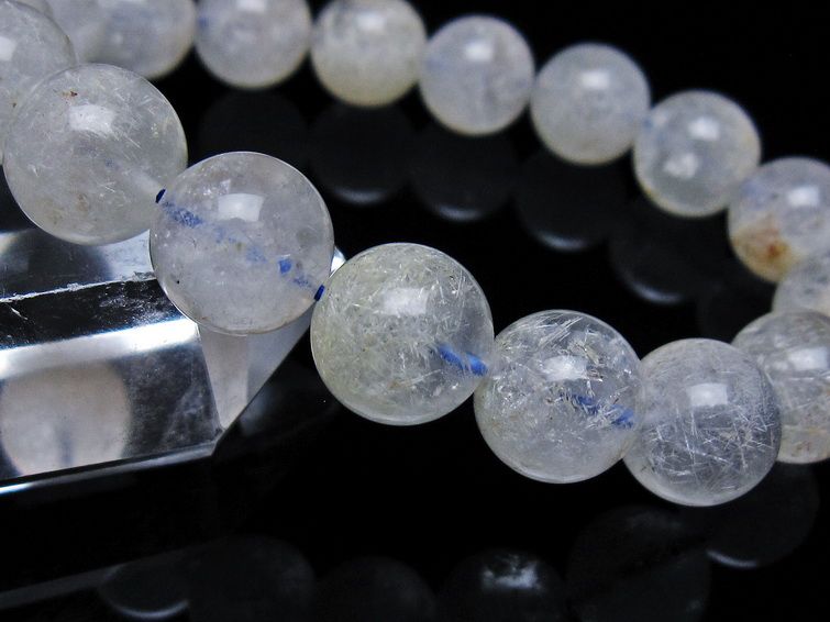 ホワイトガーデンファントムクォーツ ブレスレット 12mm 一点物 メール便可 [M便 1/10] 111-42492