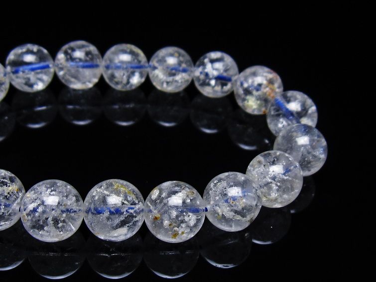 ホワイトガーデンファントムクォーツ ブレスレット 11mm 一点物 メール便可 [M便 1/10] 111-42527