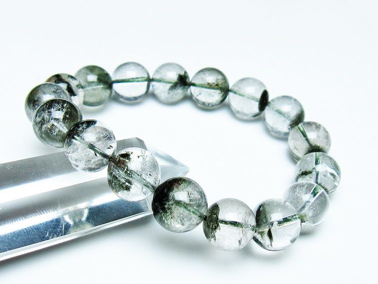 ガーデンクォーツ ブレスレット 13mm 一点物 メール便可 [M便 1/10] 111-44021