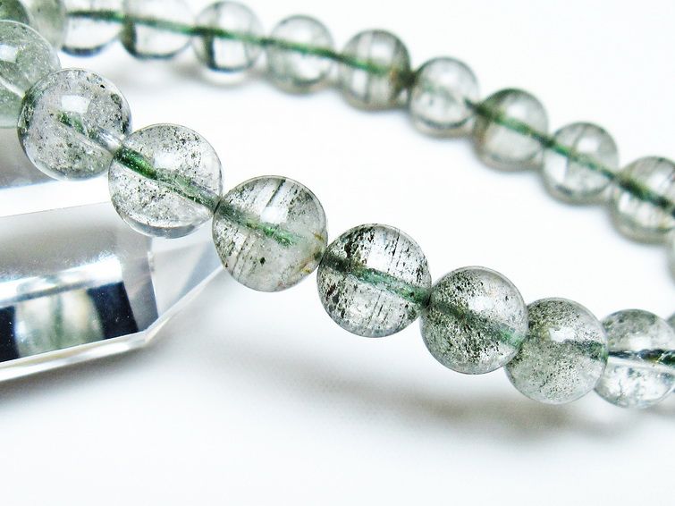グリーンファントム ブレスレット 8mm 一点物 メール便可 [M便 1/10] 111-44093