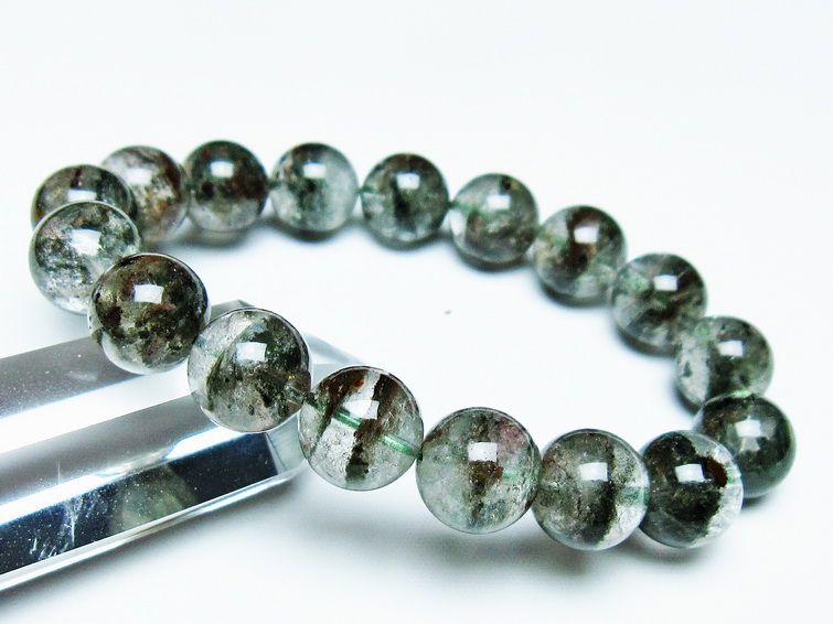 ガーデンクォーツ ブレスレット 12mm 一点物 メール便可 [M便 1/10] 111-44119