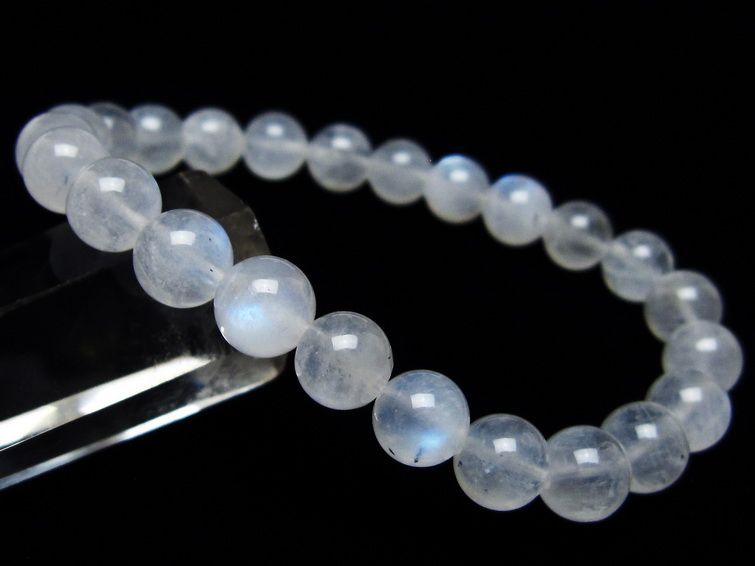 ムーンストーン ブレスレット 8mm メール便可 [M便 1/10] 111-44450 [sold out]