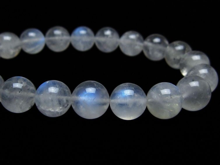 ムーンストーン ブレスレット 10mm メール便可 [M便 1/10] 111-44475 【sold out】