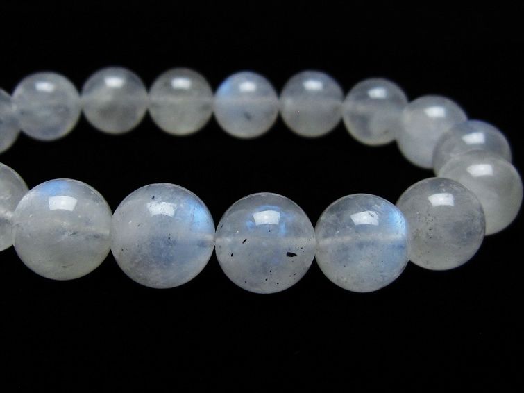 ムーンストーン ブレスレット 12mm メール便可 [M便 1/10] 111-44476 [sold out]