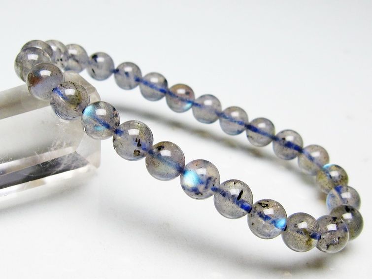 ラブラドライト ブレスレット 7mm メール便可 [M便 1/10] 111-44710 【sold out】