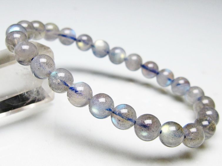ラブラドライト ブレスレット 7mm メール便可 [M便 1/10] 111-44716 [sold out]