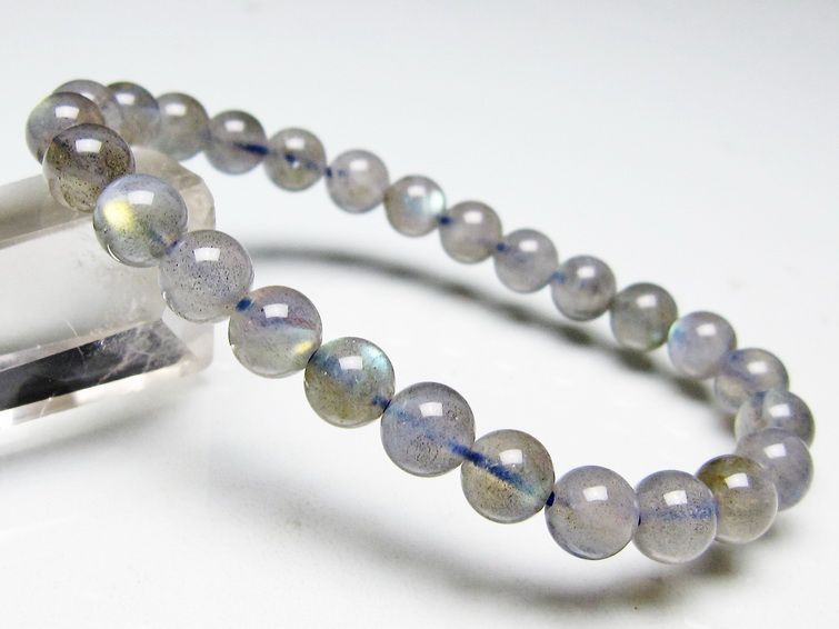ラブラドライト ブレスレット 7mm メール便可 [M便 1/10] 111-44718 [sold out]