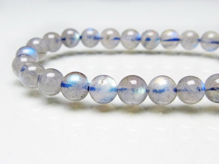 ラブラドライト ブレスレット 7mm メール便可 [M便 1/10] 111-44719 [sold out]