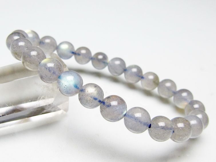 ラブラドライト ブレスレット 7mm メール便可 [M便 1/10] 111-44720 [sold out]
