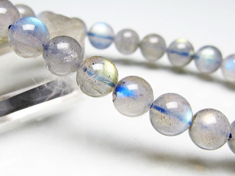 ラブラドライト ブレスレット 8mm メール便可 [M便 1/10] 111-44726 [sold out]
