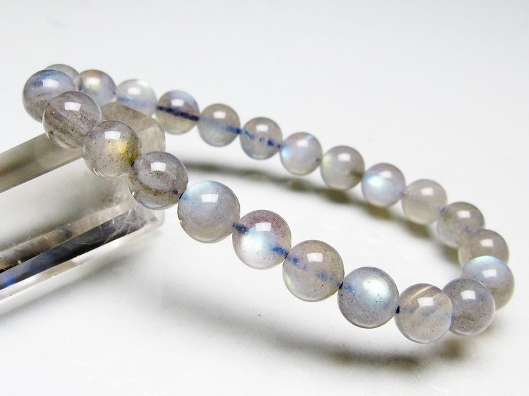 ラブラドライト ブレスレット 8mm メール便可 [M便 1/10] 111-44727 [sold out]