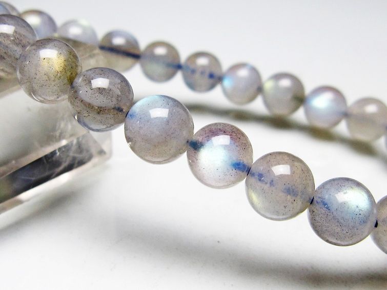 ラブラドライト ブレスレット 8mm メール便可 [M便 1/10] 111-44727 [sold out]