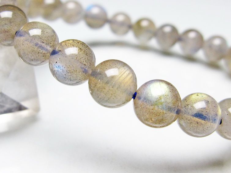 ラブラドライト ブレスレット 8mm メール便可 [M便 1/10] 111-44749 【sold out】