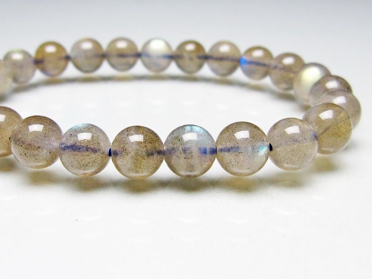 ラブラドライト ブレスレット 8mm メール便可 [M便 1/10] 111-44749 【sold out】