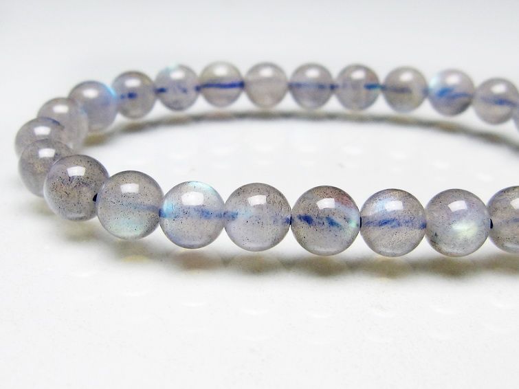 ラブラドライト ブレスレット 7mm メール便可 [M便 1/10] 111-44758 【sold out】