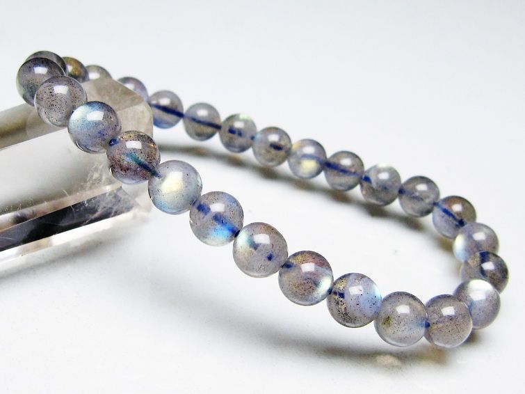 ラブラドライト ブレスレット 7mm メール便可 [M便 1/10] 111-44767 【sold out】
