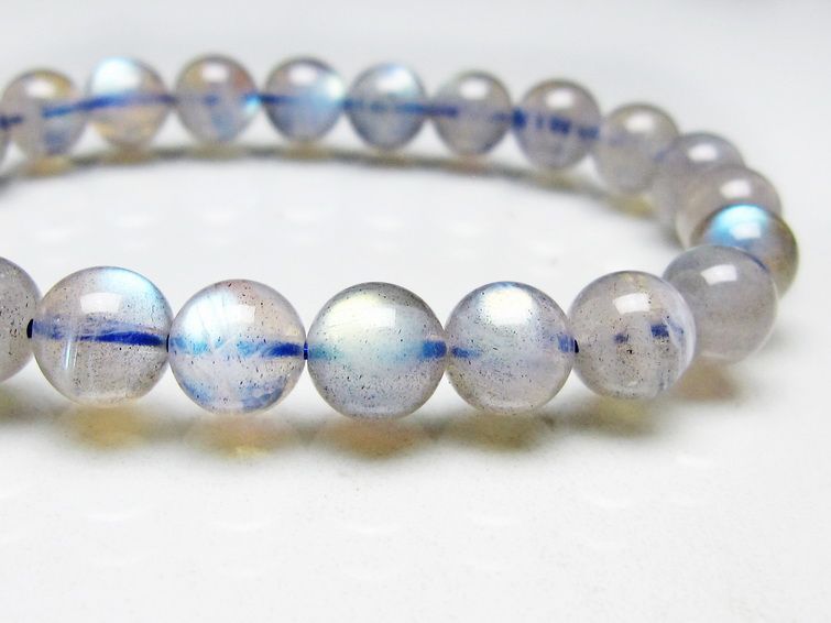 ラブラドライト ブレスレット 8mm メール便可 [M便 1/10] 111-44770