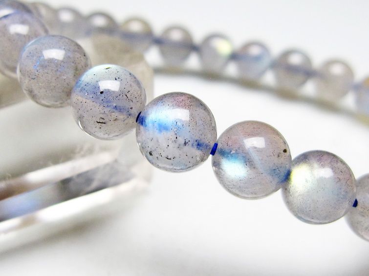 ラブラドライト ブレスレット 8mm メール便可 [M便 1/10] 111-44772 [sold out]