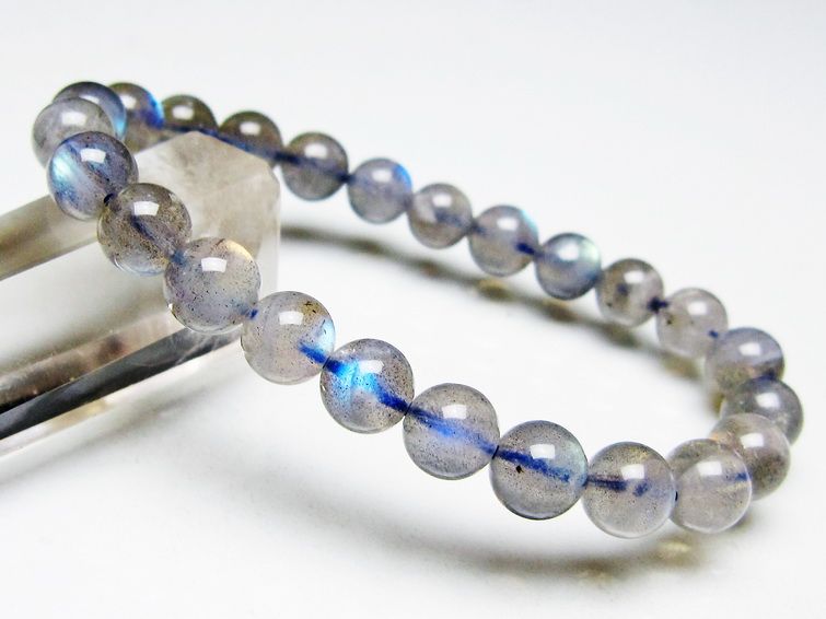 ラブラドライト ブレスレット 8mm メール便可 [M便 1/10] 111-44775 [sold out]