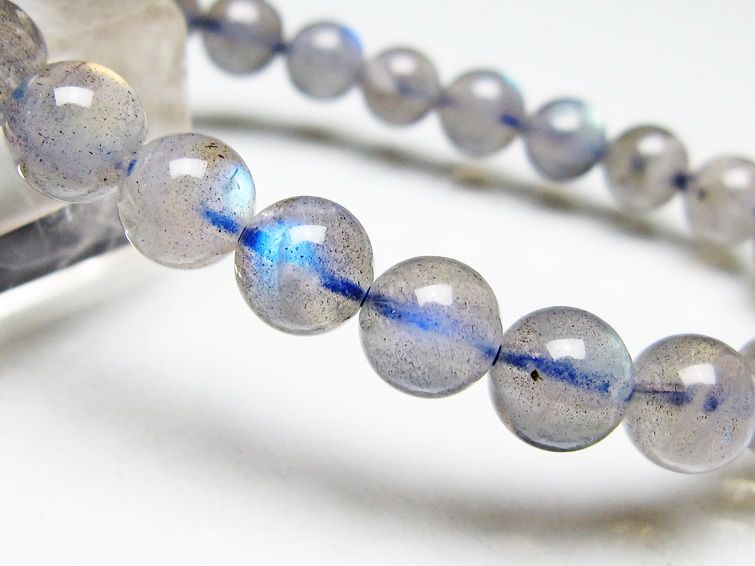 ラブラドライト ブレスレット 8mm メール便可 [M便 1/10] 111-44775 [sold out]