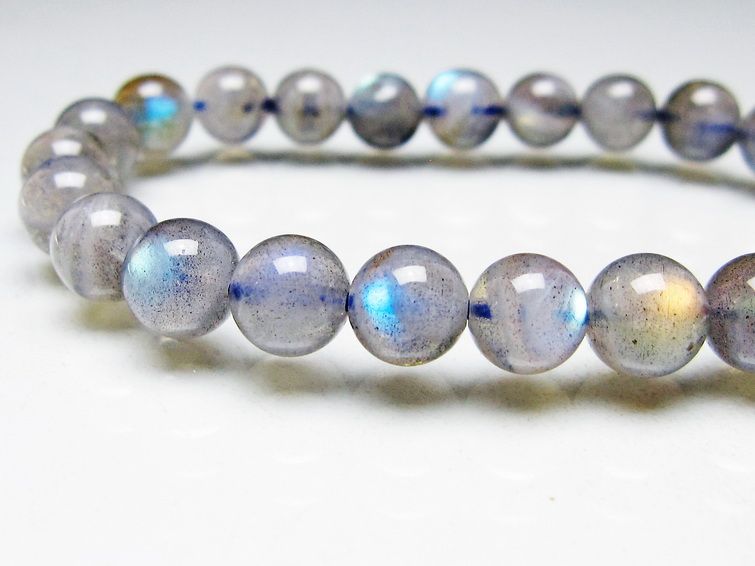 ラブラドライト ブレスレット 8mm メール便可 [M便 1/10] 111-44775 [sold out]