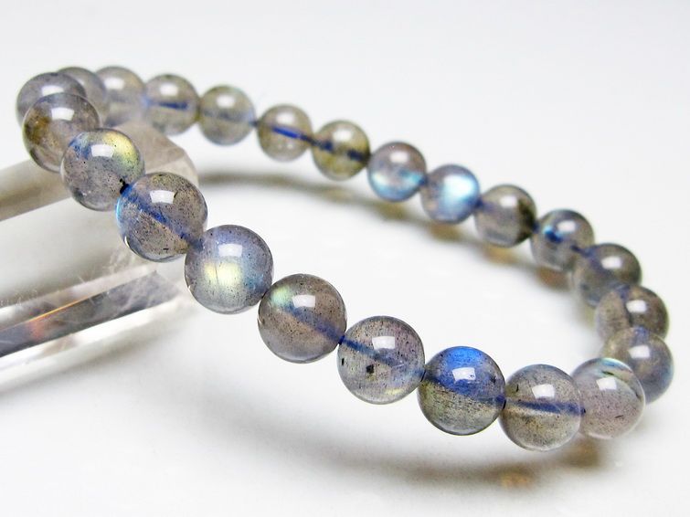 ラブラドライト ブレスレット 8mm メール便可 [M便 1/10] 111-44792 [sold out]