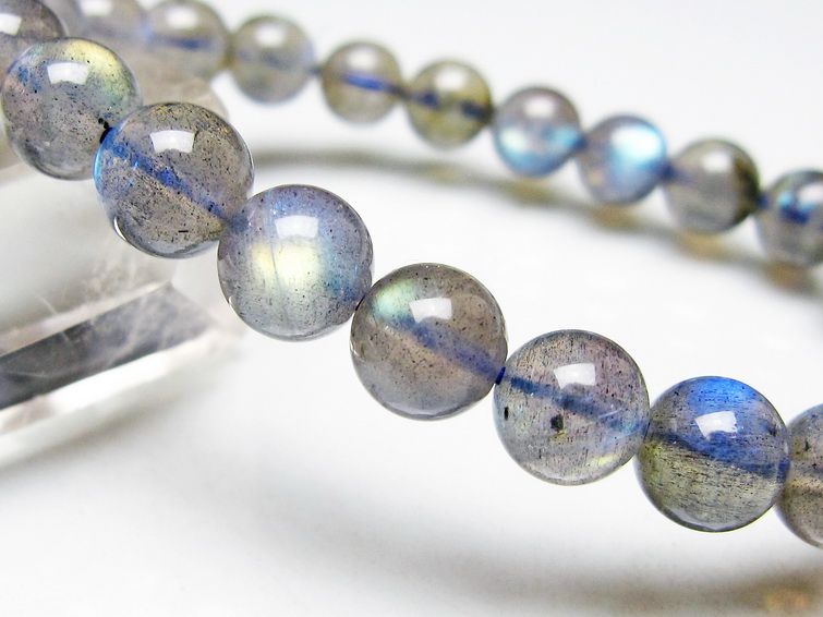 ラブラドライト ブレスレット 8mm メール便可 [M便 1/10] 111-44792 [sold out]