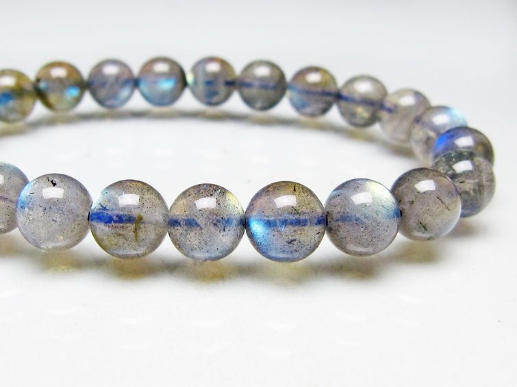 ラブラドライト ブレスレット 8mm メール便可 [M便 1/10] 111-44792 [sold out]