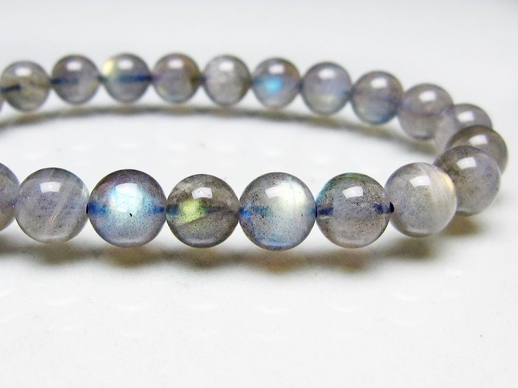 ラブラドライト ブレスレット 8mm メール便可 [M便 1/10] 111-44794 [sold out]