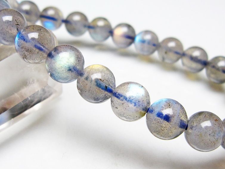 ラブラドライト ブレスレット 8mm メール便可 [M便 1/10] 111-44796[sold out]