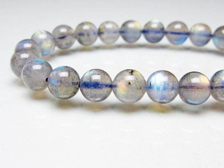 ラブラドライト ブレスレット 8mm メール便可 [M便 1/10] 111-44796[sold out]