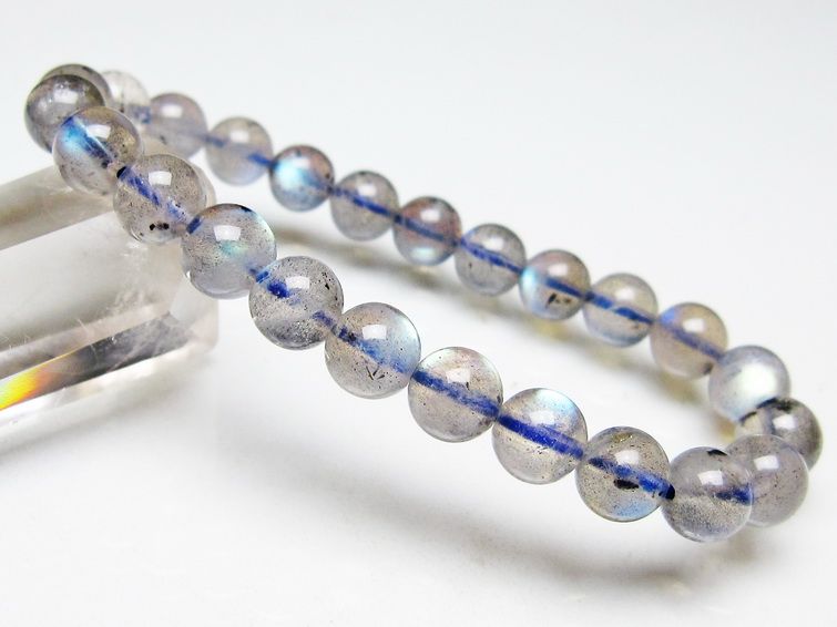 ラブラドライト ブレスレット 8mm メール便可 [M便 1/10] 111-44798 [sold out]