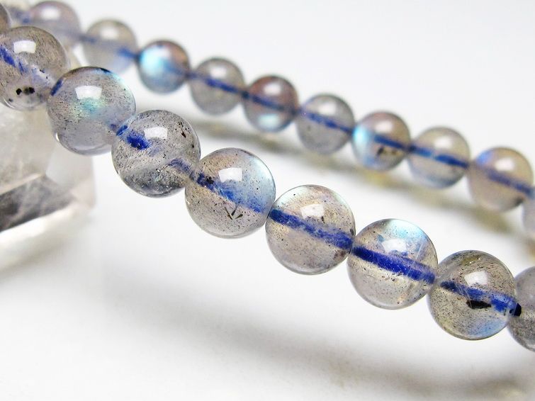 ラブラドライト ブレスレット 8mm メール便可 [M便 1/10] 111-44798 [sold out]