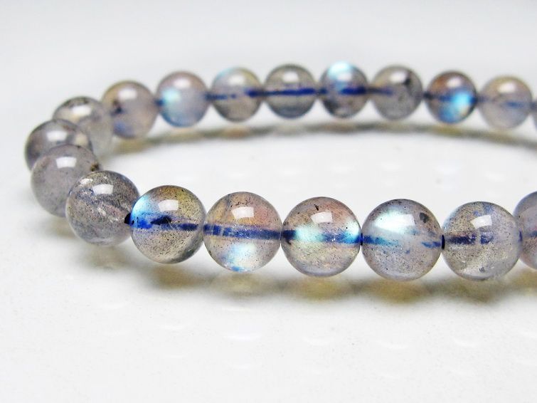 ラブラドライト ブレスレット 8mm メール便可 [M便 1/10] 111-44798 [sold out]