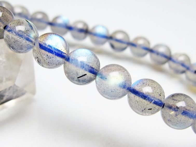 ラブラドライト ブレスレット 7mm メール便可 [M便 1/10] 111-44799 [sold out]