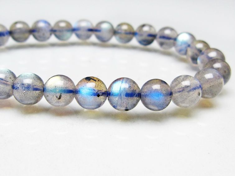ラブラドライト ブレスレット 7mm メール便可 [M便 1/10] 111-44806 【sold out】