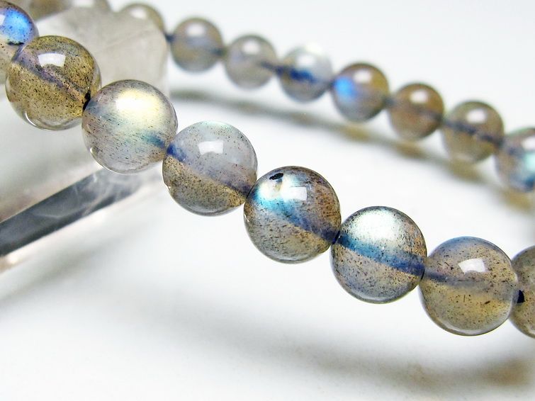 ラブラドライト ブレスレット 8mm メール便可 [M便 1/10] 111-44814 [sold out]