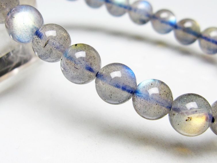 ラブラドライト ブレスレット 8mm メール便可 [M便 1/10] 111-44822 [sold out]