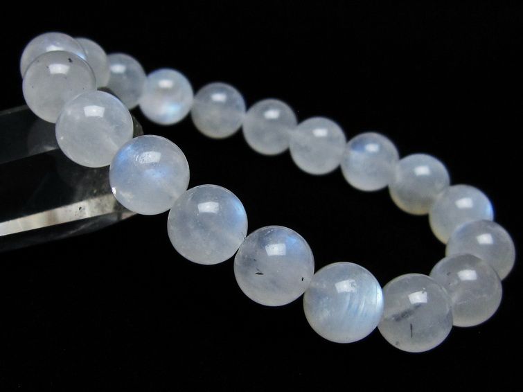 ムーンストーン ブレスレット 10mm メール便可 [M便 1/10] 111-44844 [sold out]
