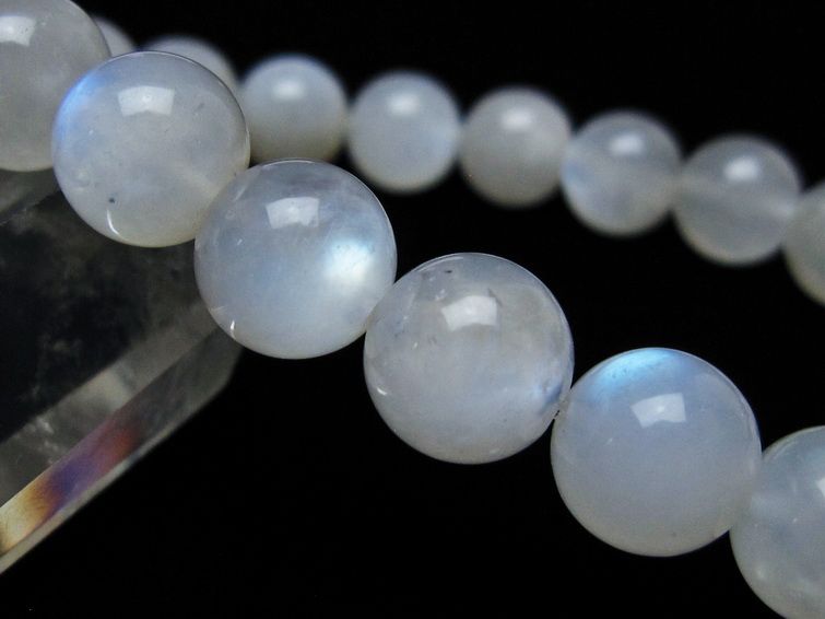 ムーンストーン ブレスレット 10mm メール便可 [M便 1/10] 111-44857 [sold out]