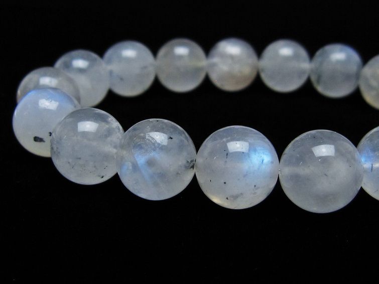 ムーンストーン ブレスレット 12mm メール便可 [M便 1/10] 111-44904