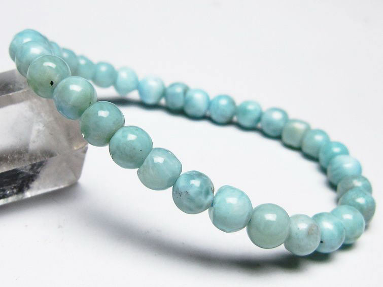 ラリマー ブレスレット 6mm 一点物 メール便可 [M便 1/10] 111-45351 [sold out]