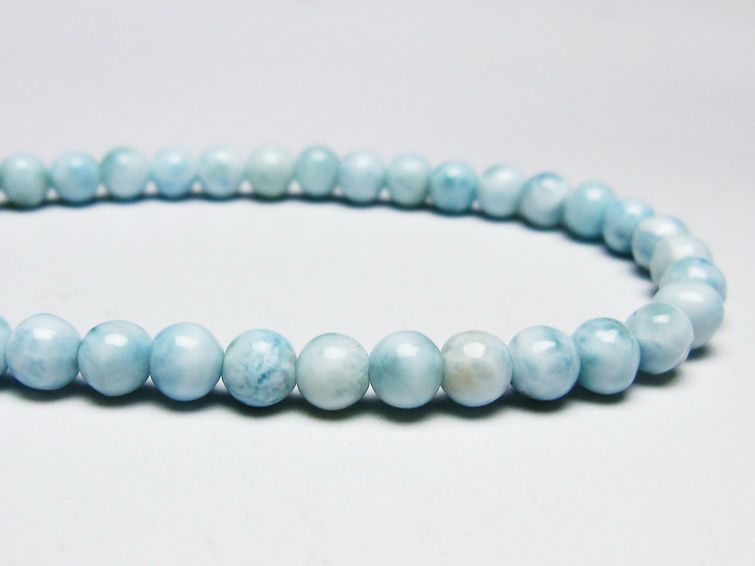 ラリマー ブレスレット 5mm 一点物 メール便可 [M便 1/10] 111-45396[sold out]