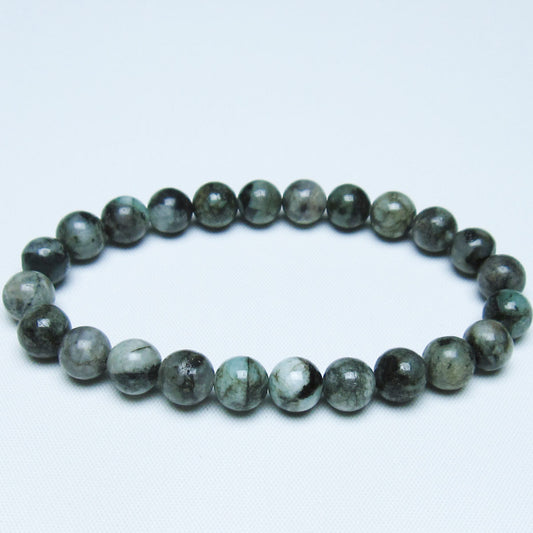 エメラルド ブレスレット 8mm 一点物 メール便可 [M便 1/10] 111-45937 【sold out】