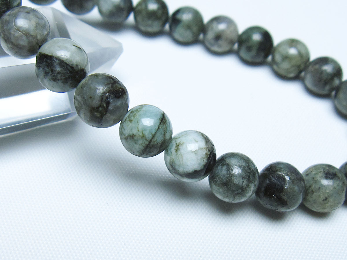 エメラルド ブレスレット 8mm 一点物 メール便可 [M便 1/10] 111-45937 【sold out】