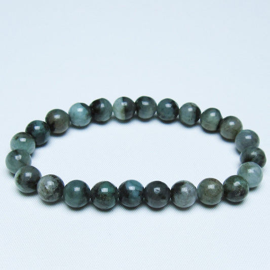 エメラルド ブレスレット 8mm 一点物 メール便可 [M便 1/10] 111-45940 [sold out]