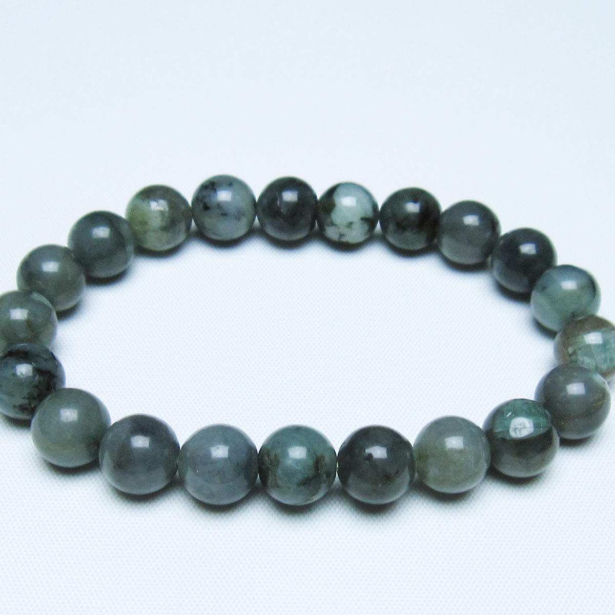 エメラルド ブレスレット 10mm 一点物 メール便可 [M便 1/10] 111-45961 【sold out】
