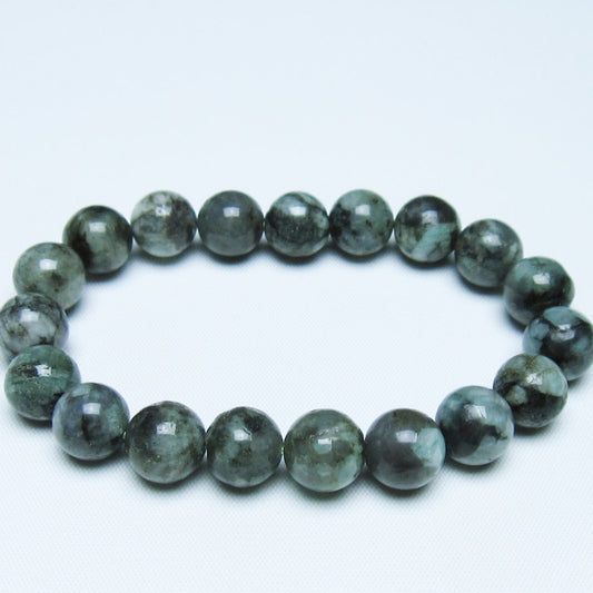 エメラルド ブレスレット 11mm 一点物 メール便可 [M便 1/10] 111-45966