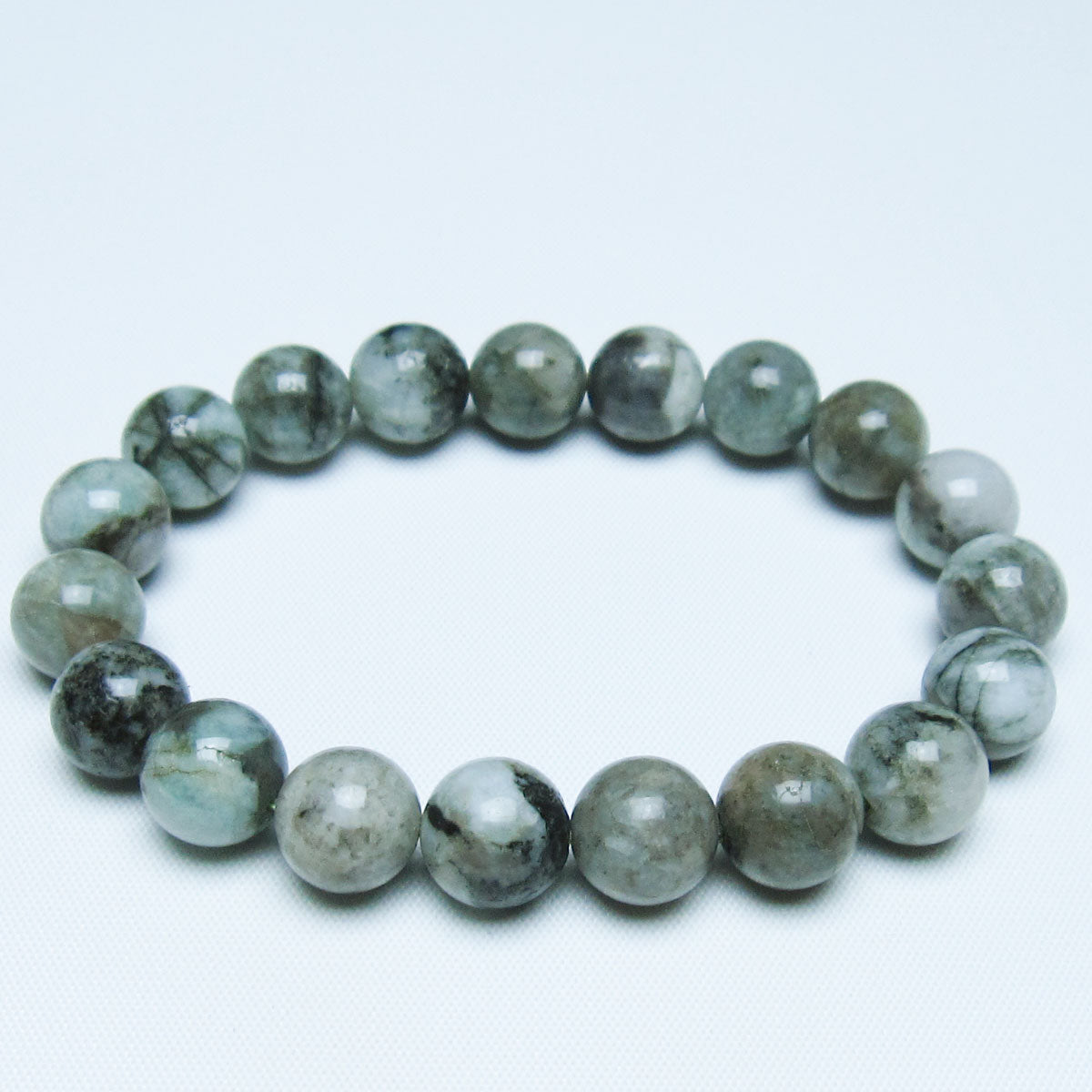 エメラルド ブレスレット 11mm 一点物 メール便可 [M便 1/10] 111-45979 【sold out】
